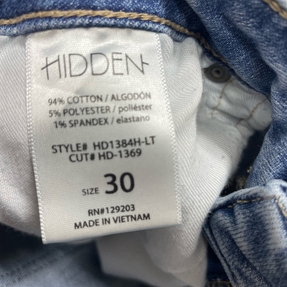 Hidden Taylor Skinny Jeans with Front Slit
Size 30 - Picture 3 of 5